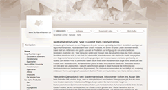 Desktop Screenshot of nonamemarken.de